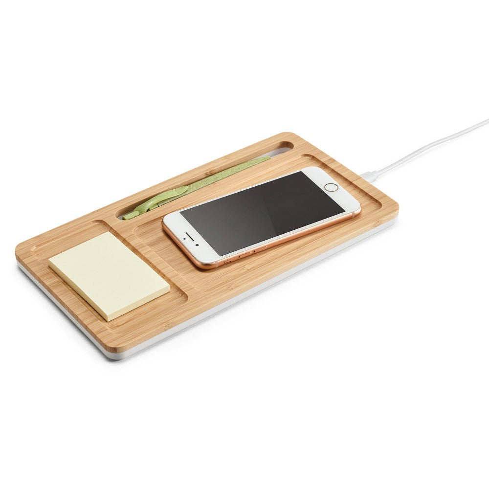 Bamboo and ABS Office Organizer